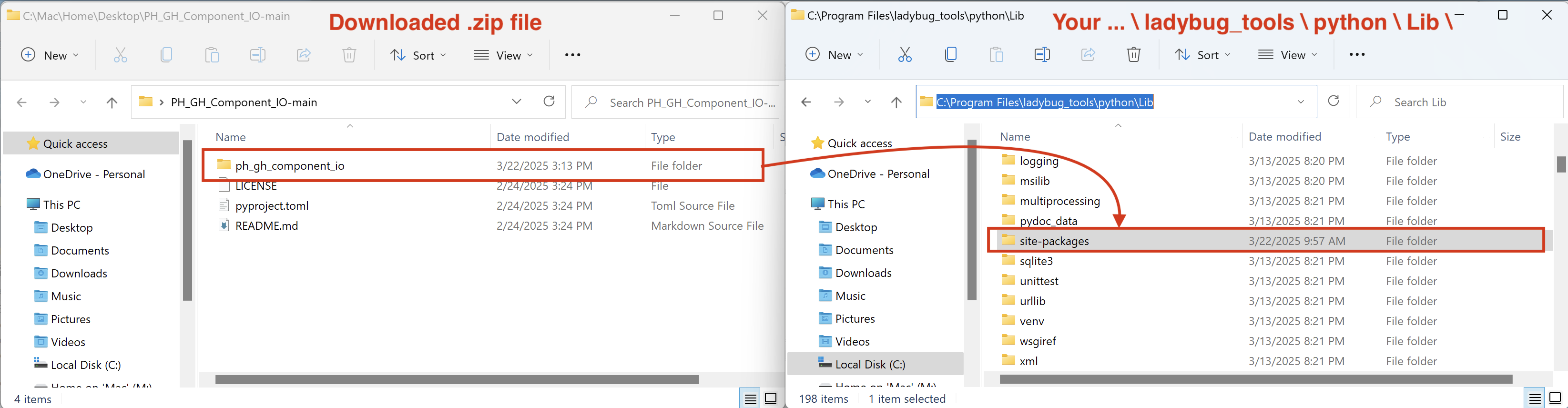 Copy Component-IO library